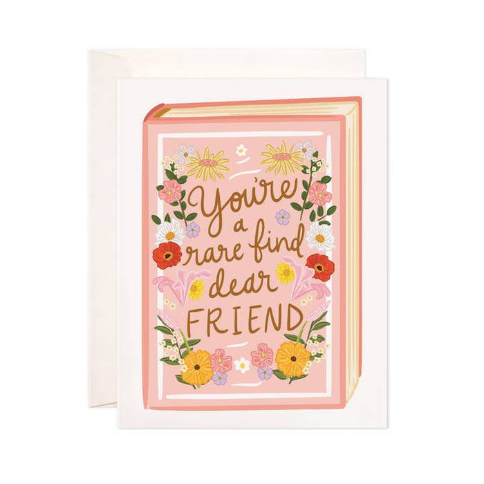 Bloomwolf Studio - You're a Rare Find Dear Friend Card