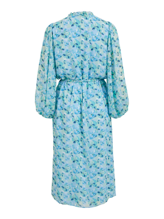 Feminina Midi Dress (Blue)