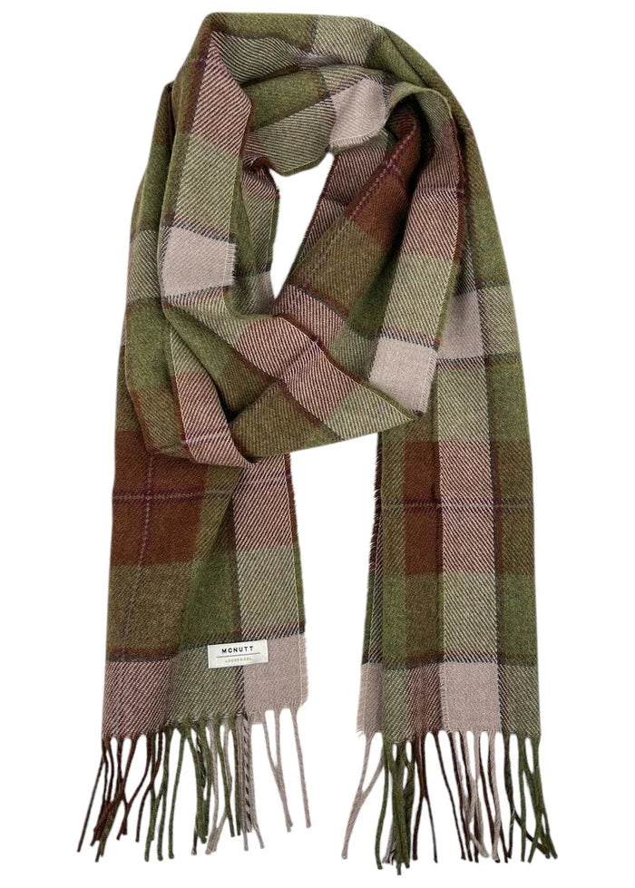 McNutt Donegal Scarf | Autumn Plaid
