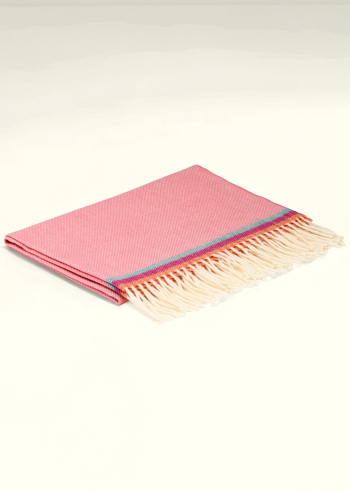 McNutt Baby Blanket | Flamingo Pink