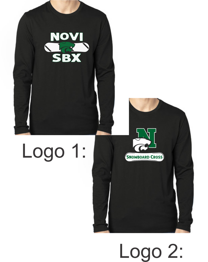 Novi SBX/Snowboard Cross Long Sleeve Shirt, Cotton