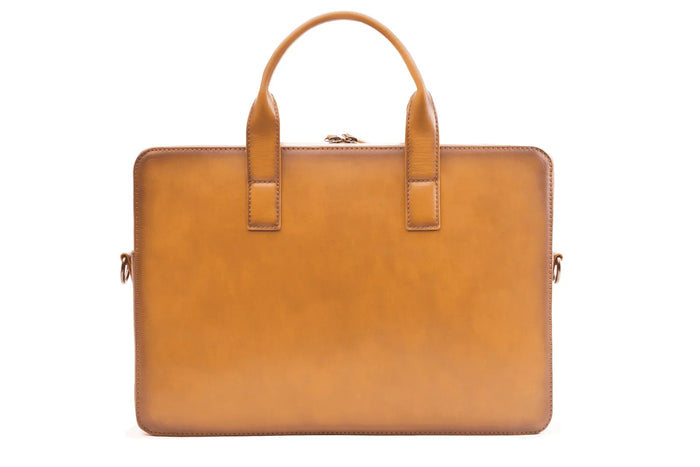 Moral Code Ryan Laptop Bag - #color_cognac