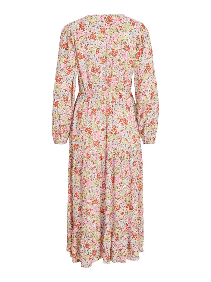 Vikikki V-Neck Midi Dress (Multi)