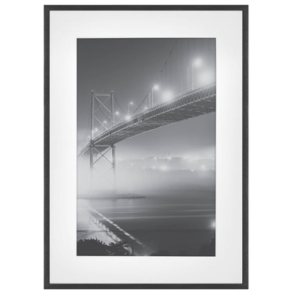 15.4"x21.4" Matted to 11" x 17" Thin Gallery Matted Wall Frame Black - Wichita Home Outlet