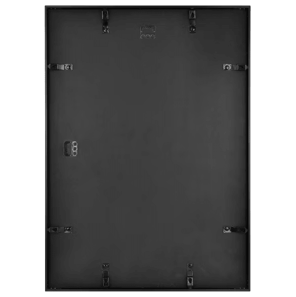 15.4"x21.4" Matted to 11" x 17" Thin Gallery Matted Wall Frame Black - Wichita Home Outlet