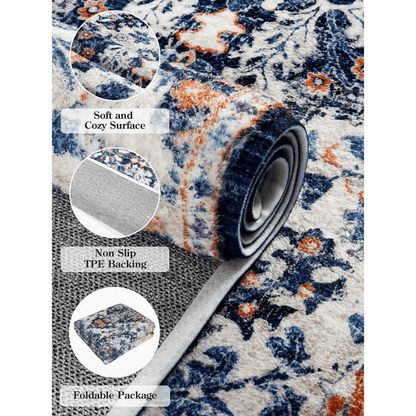 2' x 6' Medallion Runner Rug - Multi - Wichita Home Outlet