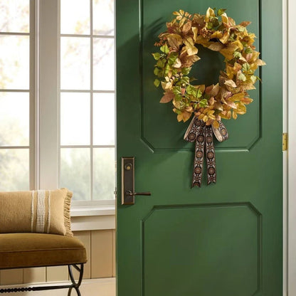 24" Mixed Berry Artificial Fall Wreath - Wichita Home Outlet