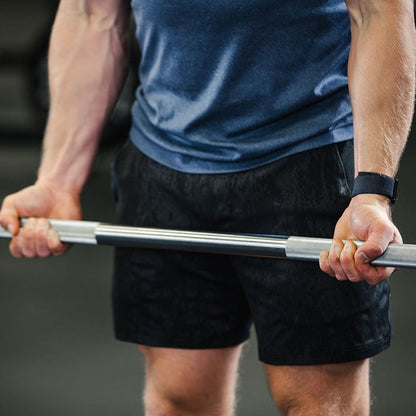 50 LB Straight Fixed Rubber Barbell