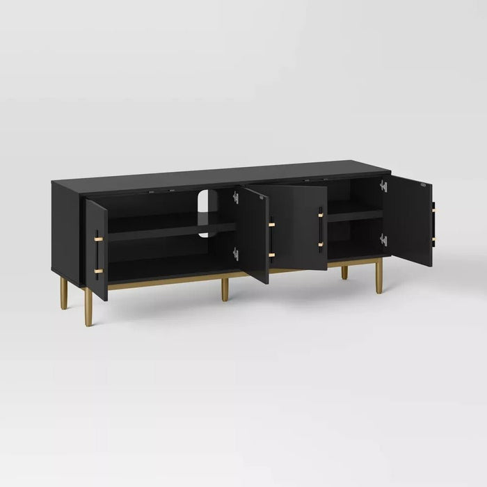 60" Ellery Luxe Media Stand - Wichita Home Outlet