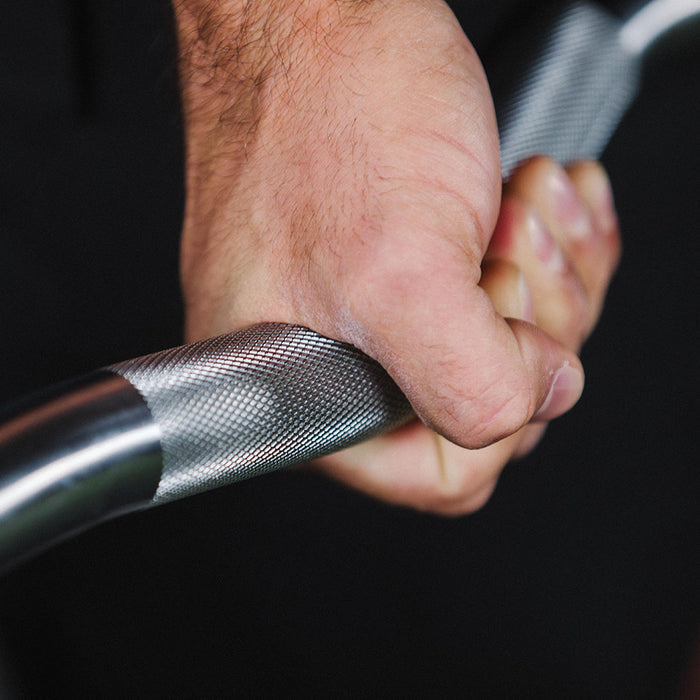 70 LB EZ Curl Fixed Urethane Barbell