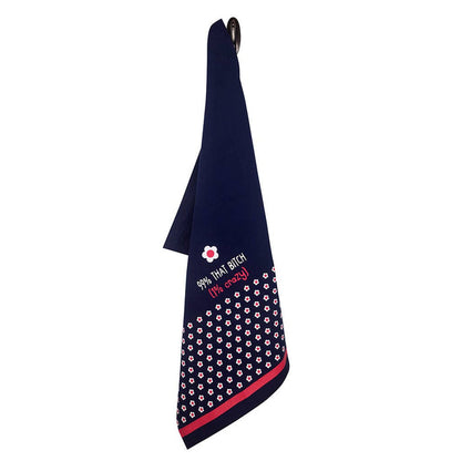 99% That Bitch (1% Crazy) Tea Towel - Closeout | Funatic - Wichita Home Outlet