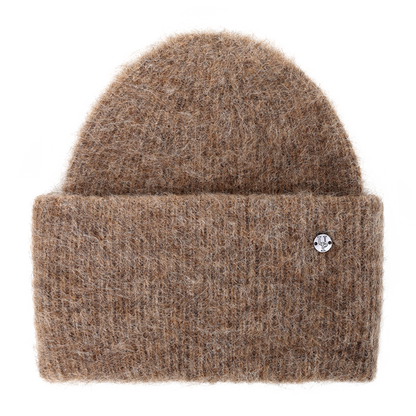 Urban Pioneers Female Aba rib beanie HAT DARK SAND