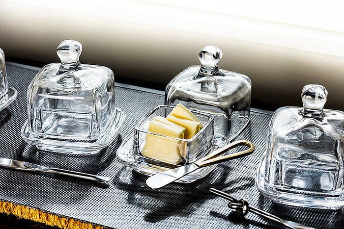 Abbott - Sm Square Covered Dish-3.5"Sq