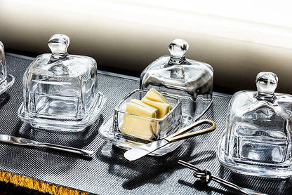Abbott - Sm Square Covered Dish-3.5"Sq