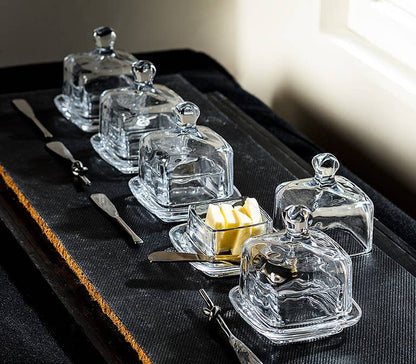 Abbott - Sm Square Covered Dish-3.5"Sq