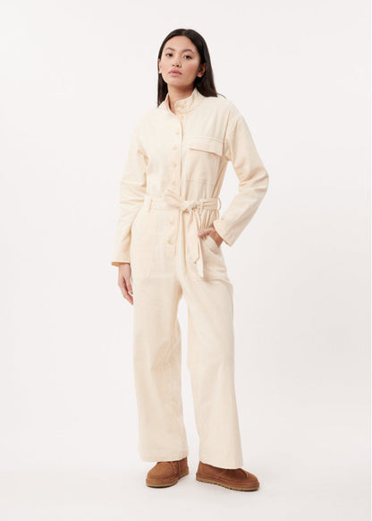 Ady Corduroy Jumpsuit (Cream)