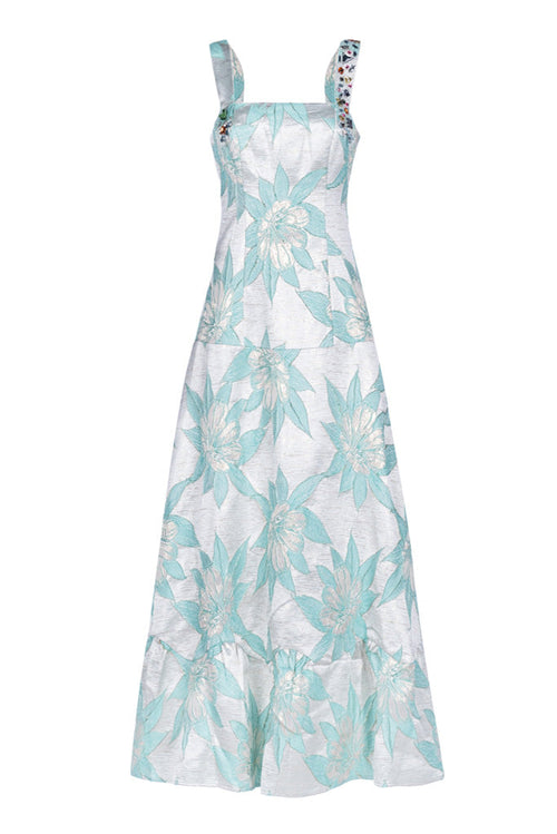 Airai green water dress
