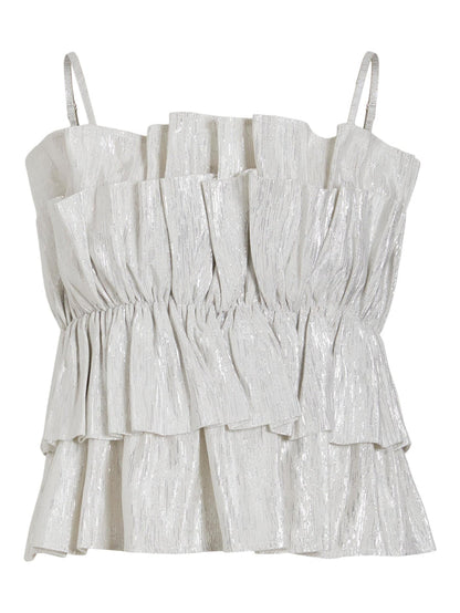 AMEL STRAP TOP (SILVER)