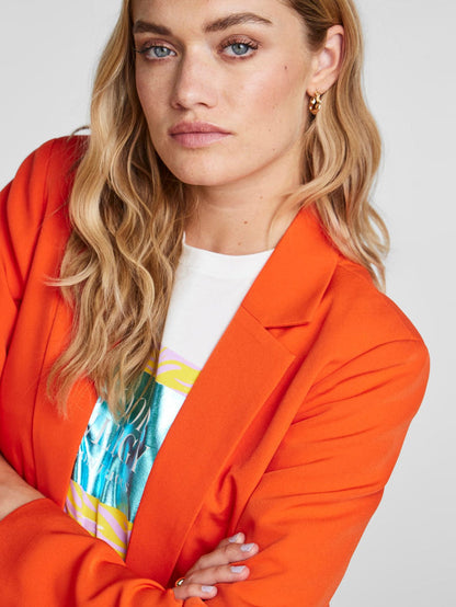 tangerine tango blazer