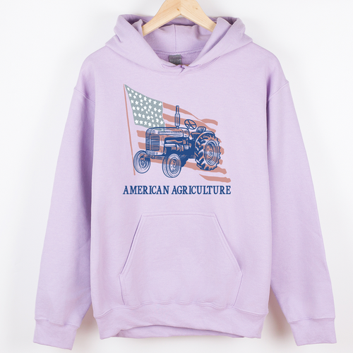 American Agriculture Tractor Flag – Hoodie
