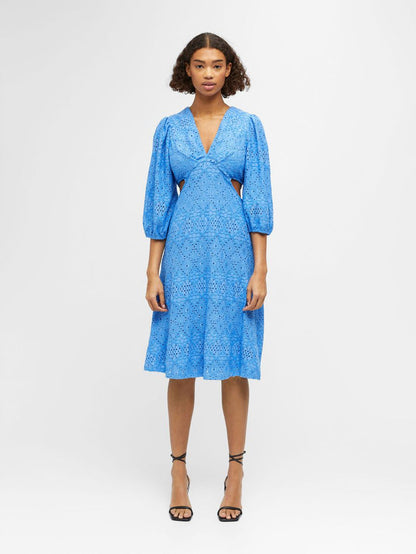 Blue dress