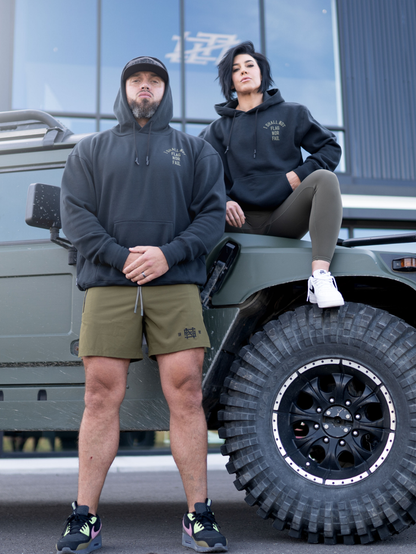 ANTHEM HOODIE - BLACK/OLIVE