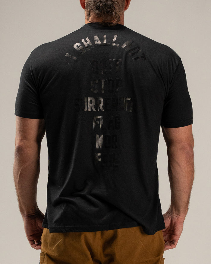 ANTHEM TEE - BLACK/BLACK