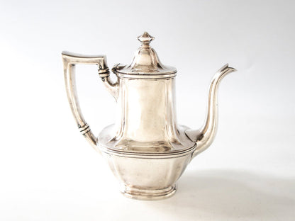 Antique Encino Country Club Silver Soldered Teapot 1923 Rare Piece