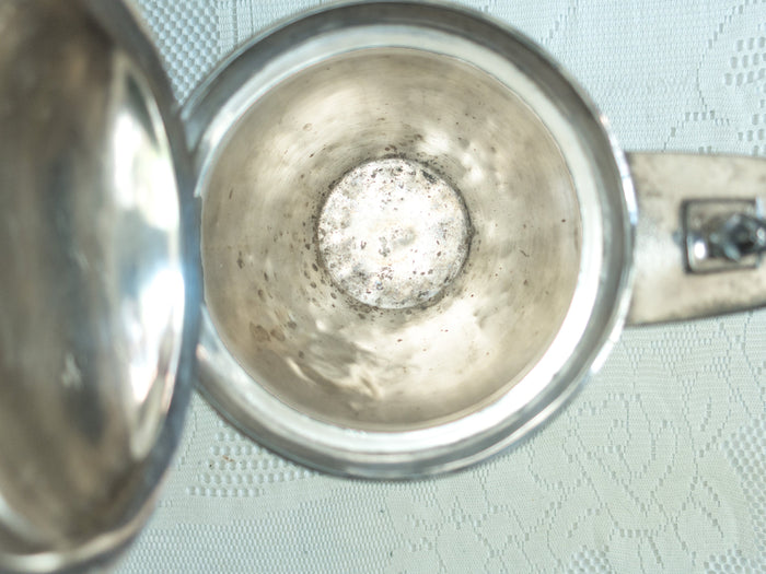 Antique Reed And Barton Silver Plate Ice Water Pitcher Circa 1867