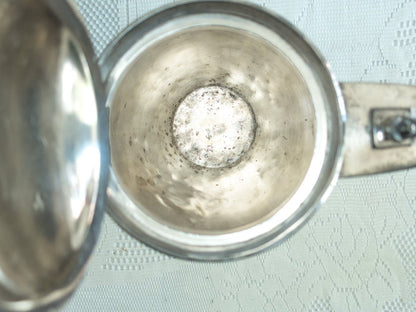 Antique Reed And Barton Silver Plate Ice Water Pitcher Circa 1867