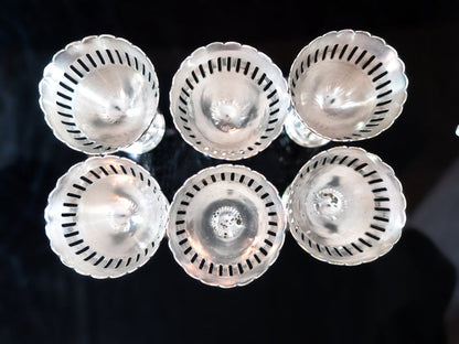 Antique Silver Plate Egg Cup And Spoon Caddy Sheffield England Circa Late 1800s Silver And Silverplate