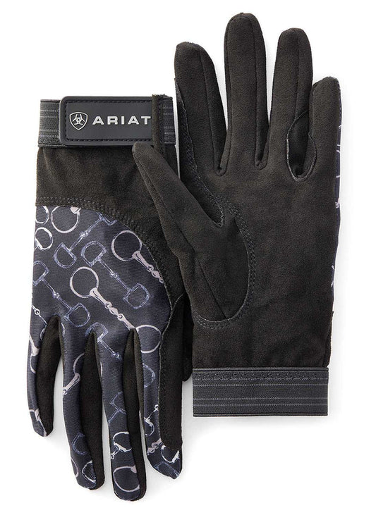 Jeffers - Ariat Tek Grip Gloves, Bits - 6.5