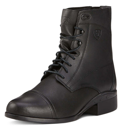 Jeffers - Ariat Women's Scout Laced Paddock Boot, Black - 6.5