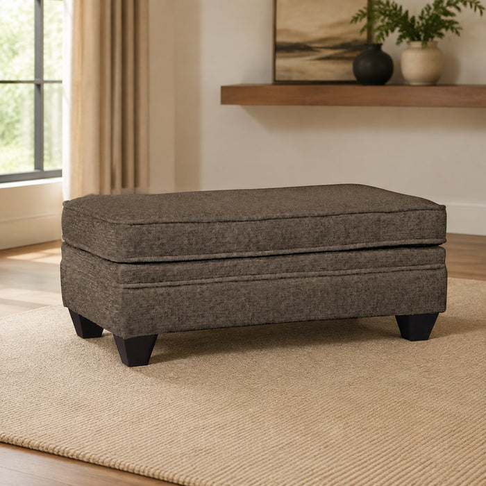 Arlington Ottoman - Chocolate - Wichita Home Outlet