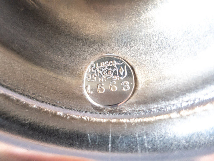 Art Deco Silverplate Pedestal Dish Candy Dish LBS & Co