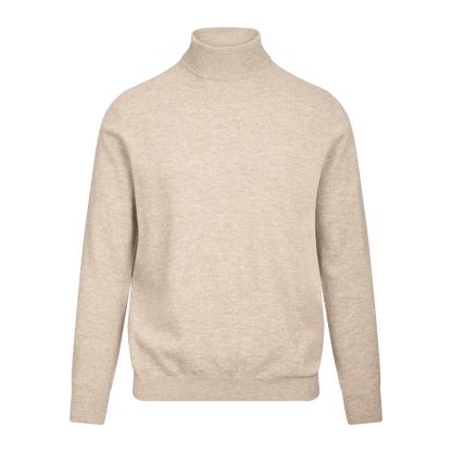 Urban Pioneers Male Arthur Turtleneck SWEATER LIGHT SAND