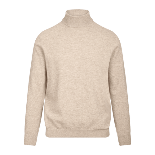 Urban Pioneers Male Arthur Turtleneck SWEATER LIGHT SAND