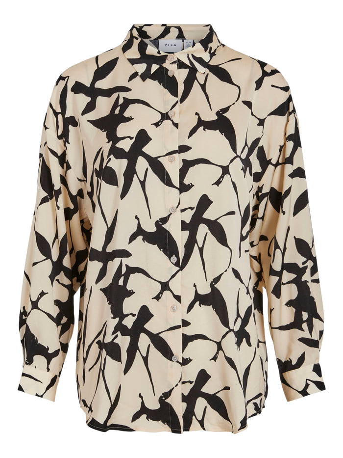 ASTRID SHIRT (BIRCH/BLACK)