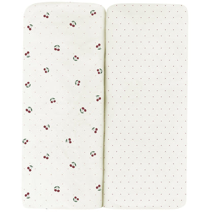 Aurora Classics Cotton Changing Pad Cover/  Cradle Sheet - 2 Pack