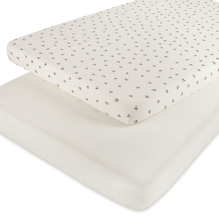 Aurora Classics Cotton Crib Sheet - 2 Pack