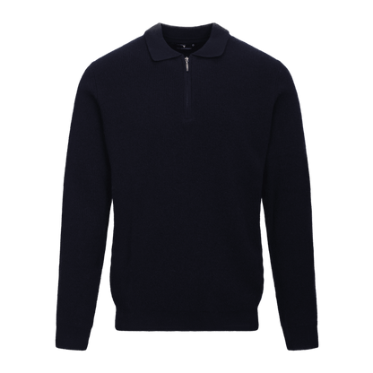 Urban Pioneers Male Austin Half-Zip SWEATER NAVY