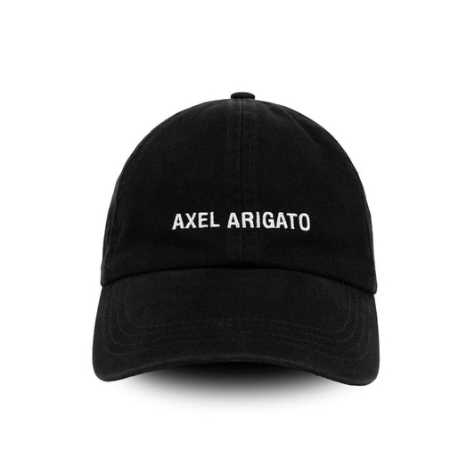 Axel Arigato - AA Logo Cap in Washed Black - Nigel Clare
