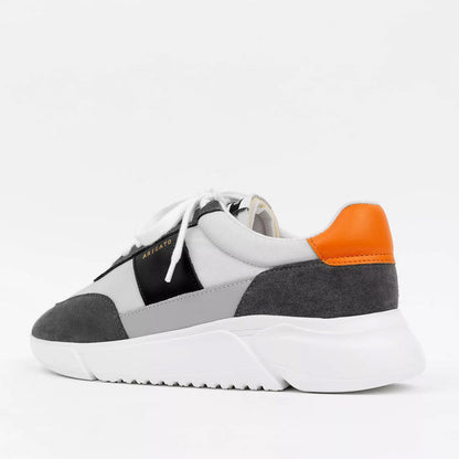 Axel Arigato - Genesis Vintage Runner Trainers in Lt. Grey/Black - Nigel Clare
