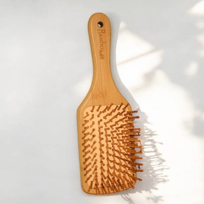 Bamboo Switch - Bamboo Paddle Hairbrush - Square