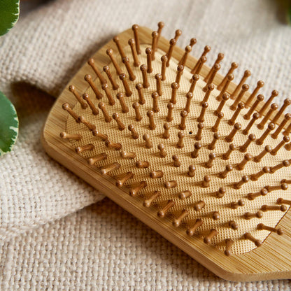 Bamboo Switch - Bamboo Paddle Hairbrush - Square
