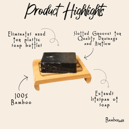 Bamboo Switch - Bamboo Soap Lift | Rectangle