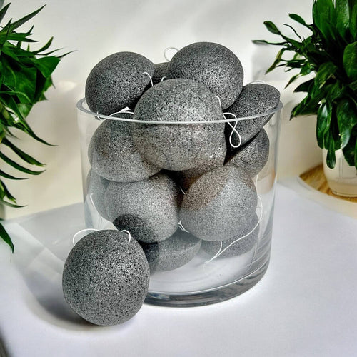 Bamboo Switch - Natural Konjac Facial Cleansing Sponge | Charcoal