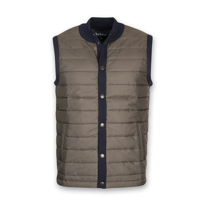 Barbour - Quilted Front Essential Gilet in Navy - Nigel Clare