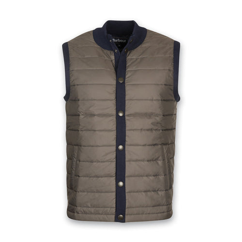 Barbour - Quilted Front Essential Gilet in Navy - Nigel Clare