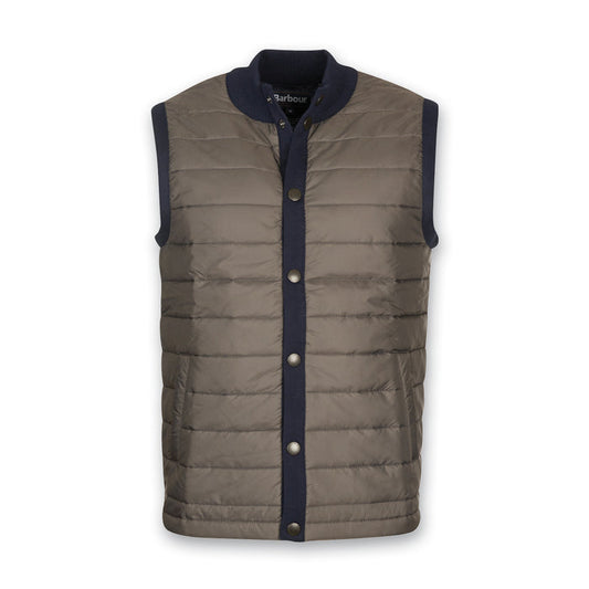 Barbour - Quilted Front Essential Gilet in Navy - Nigel Clare
